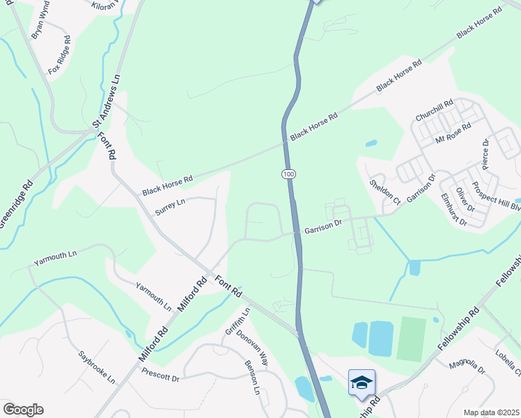 map of restaurants, bars, coffee shops, grocery stores, and more near 122 Maggie Lane in Chester Springs