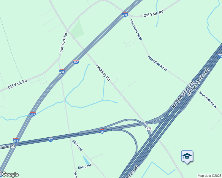 map of restaurants, bars, coffee shops, grocery stores, and more near 1923 Hedding Road in Mansfield