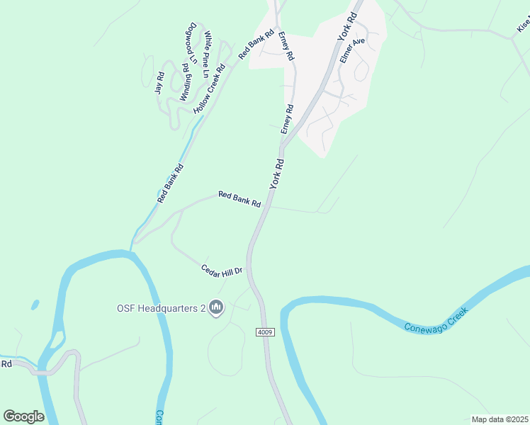 map of restaurants, bars, coffee shops, grocery stores, and more near 1815 York Rd in Dover