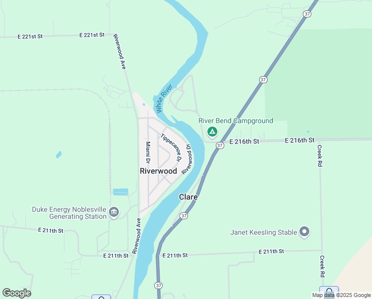 map of restaurants, bars, coffee shops, grocery stores, and more near 240 Riverwood Drive in Noblesville