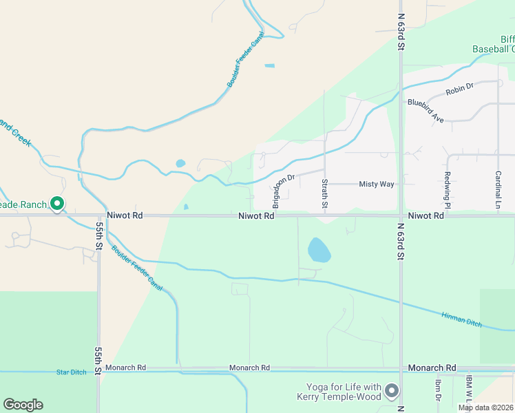 map of restaurants, bars, coffee shops, grocery stores, and more near 7068 Sylvan Street in Longmont