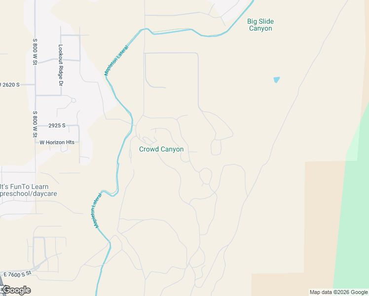 map of restaurants, bars, coffee shops, grocery stores, and more near 2698 South Main Street in Mapleton