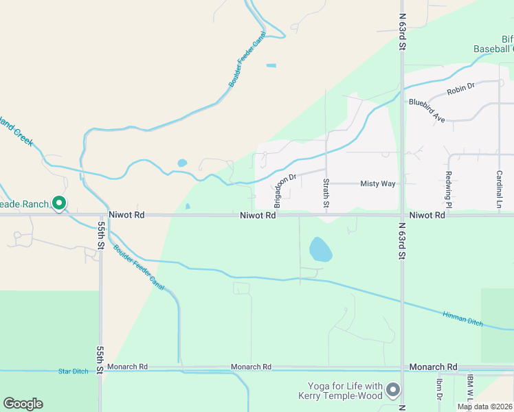 map of restaurants, bars, coffee shops, grocery stores, and more near 7068 Sylvan Street in Longmont