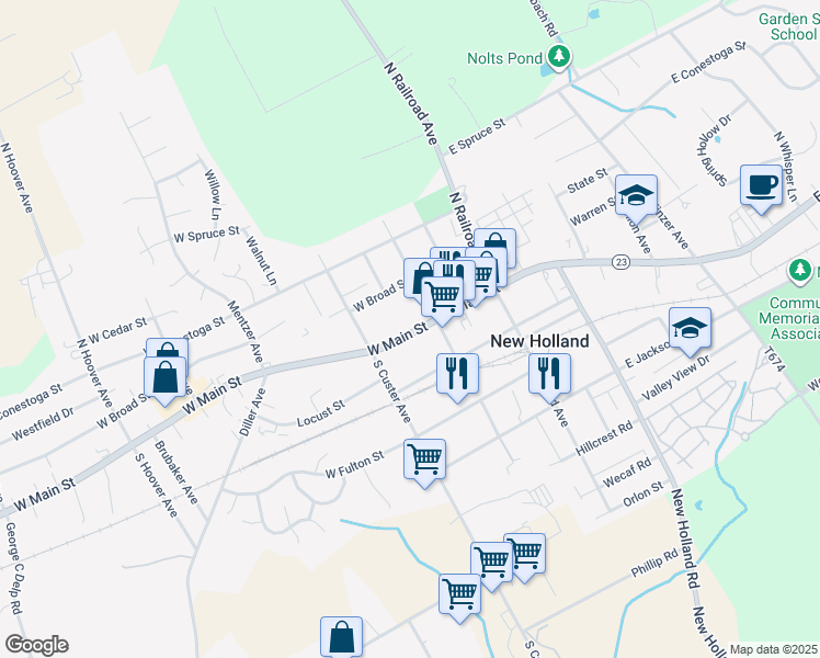 119 West Main Street, New Holland PA Walk Score