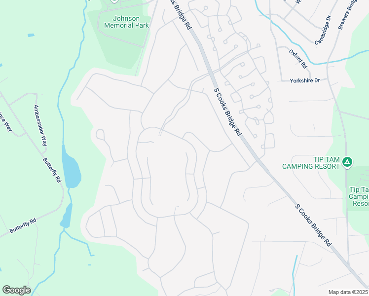 map of restaurants, bars, coffee shops, grocery stores, and more near 25 Spyglass Drive in Jackson Township