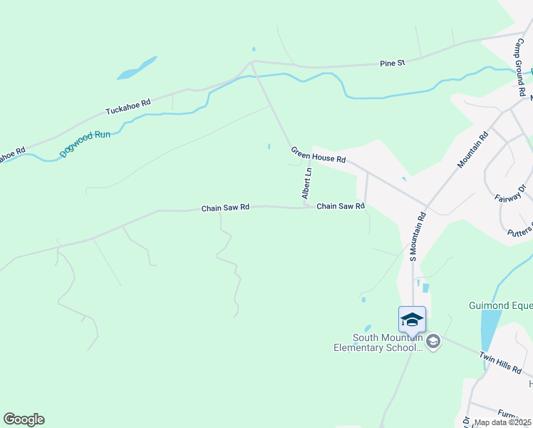 map of restaurants, bars, coffee shops, grocery stores, and more near 83 Chain Saw Road in Dillsburg