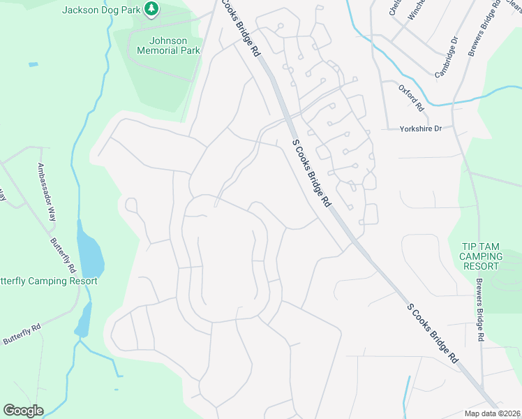 map of restaurants, bars, coffee shops, grocery stores, and more near 29 Winged Foot Road in Jackson Township