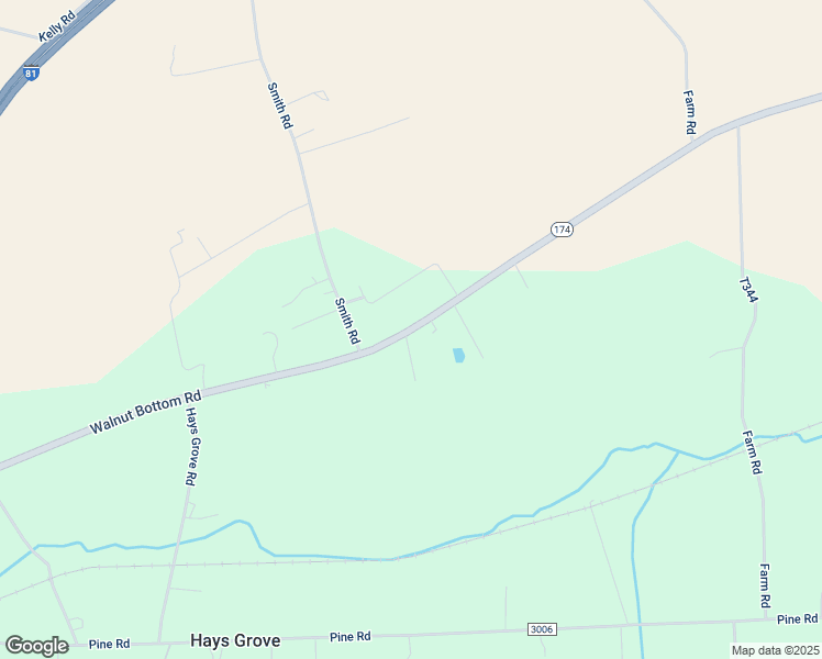 map of restaurants, bars, coffee shops, grocery stores, and more near 1614 Walnut Bottom Road in Newville
