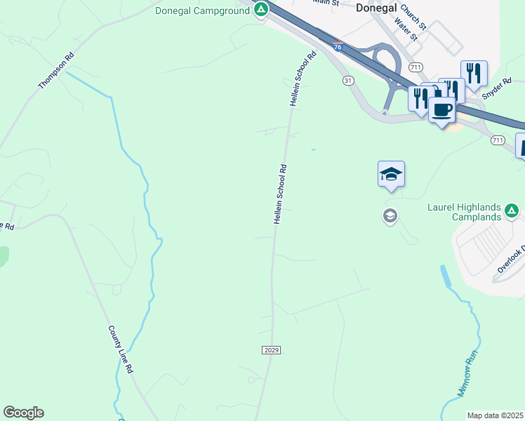 map of restaurants, bars, coffee shops, grocery stores, and more near 289 Hellein School Road in Acme
