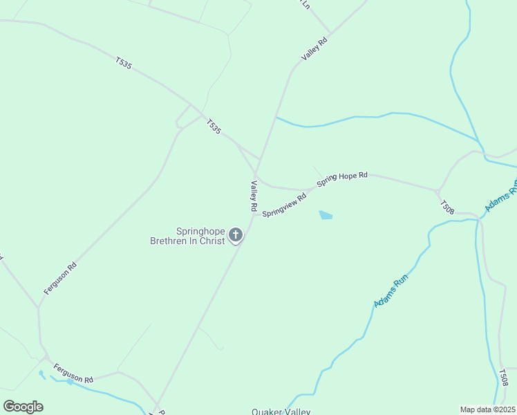 map of restaurants, bars, coffee shops, grocery stores, and more near 2143 Valley Road in Schellsburg