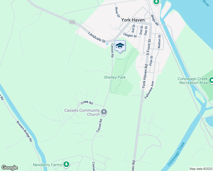 map of restaurants, bars, coffee shops, grocery stores, and more near 445 Cassel Road in Manchester