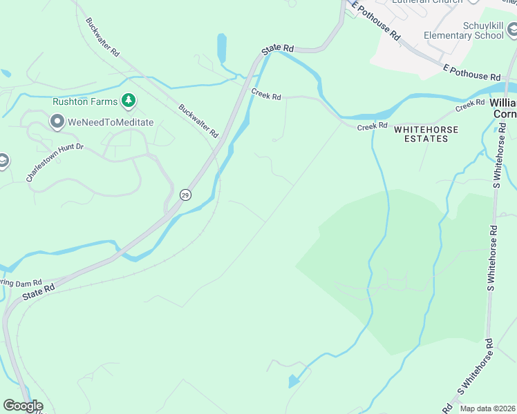 map of restaurants, bars, coffee shops, grocery stores, and more near 22 Carrow Lane in Phoenixville
