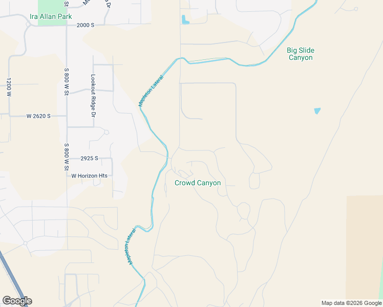 map of restaurants, bars, coffee shops, grocery stores, and more near 2707 South Main Street in Mapleton