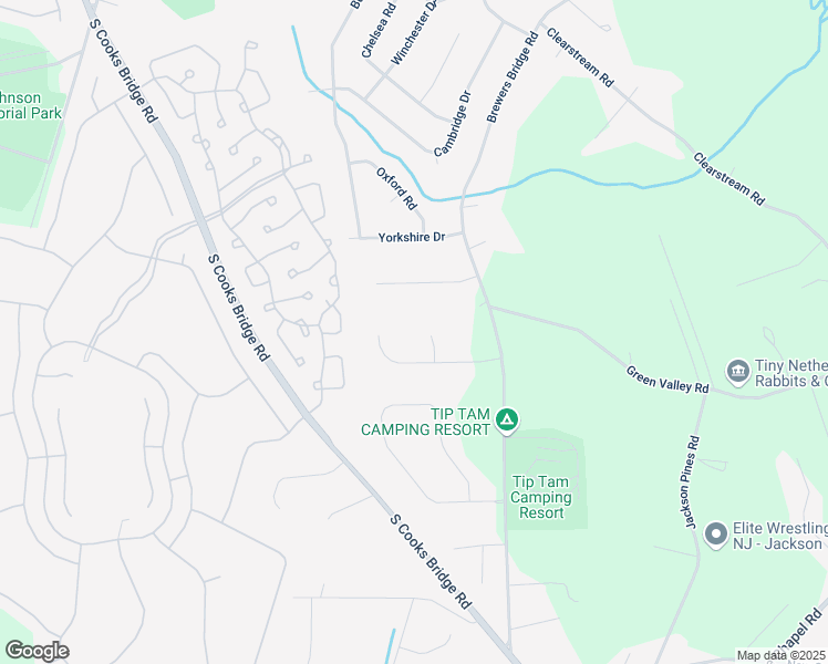 map of restaurants, bars, coffee shops, grocery stores, and more near 14 Summers Drive in Jackson Township