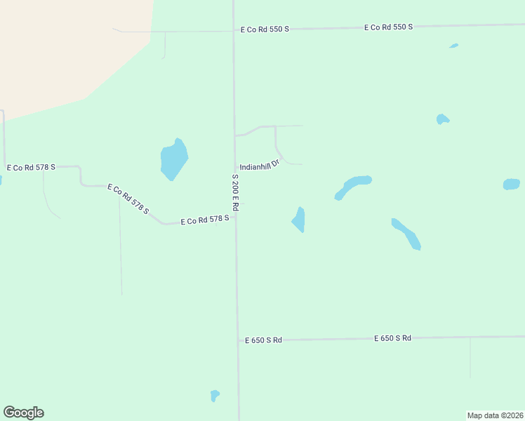 map of restaurants, bars, coffee shops, grocery stores, and more near 9840 South 200 East Road in Muncie