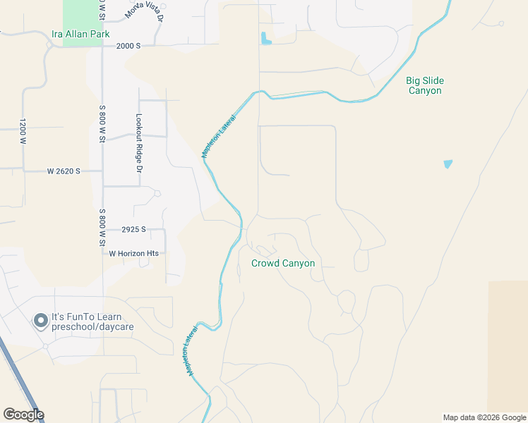 map of restaurants, bars, coffee shops, grocery stores, and more near 53 East Twin Hollow Drive in Mapleton