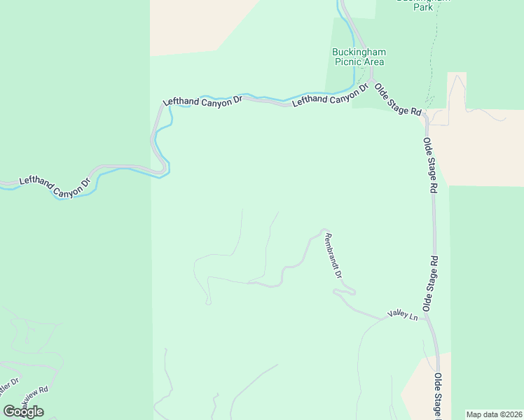 map of restaurants, bars, coffee shops, grocery stores, and more near 1426 Rembrandt Drive in Boulder