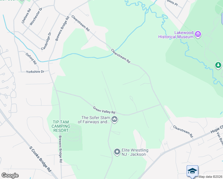 map of restaurants, bars, coffee shops, grocery stores, and more near 403 Glenn Road in Jackson Township