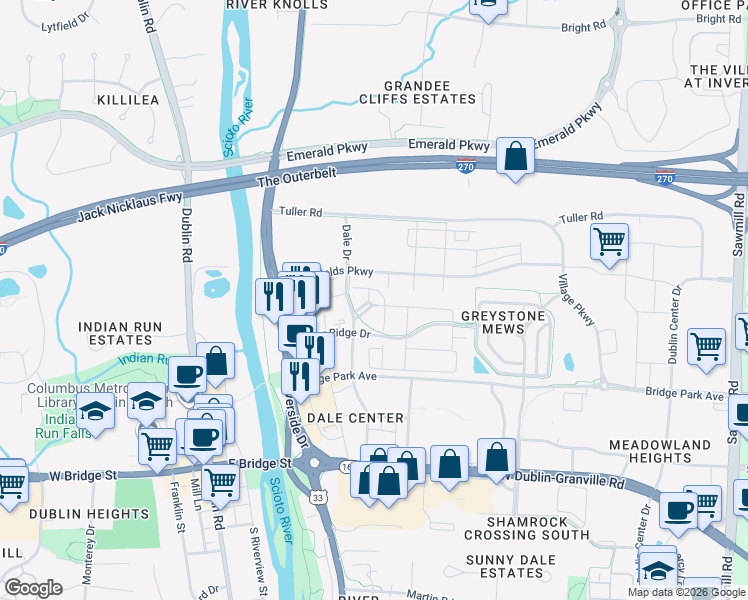 6700 Sycamore Ridge Boulevard, Dublin OH Walk Score