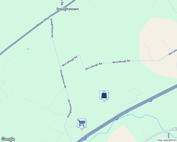 map of restaurants, bars, coffee shops, grocery stores, and more near 136 McCullough Rd in Shippensburg