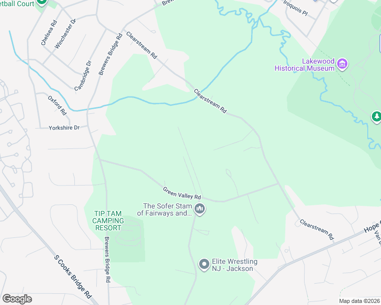 map of restaurants, bars, coffee shops, grocery stores, and more near 403 Glenn Road in Jackson Township
