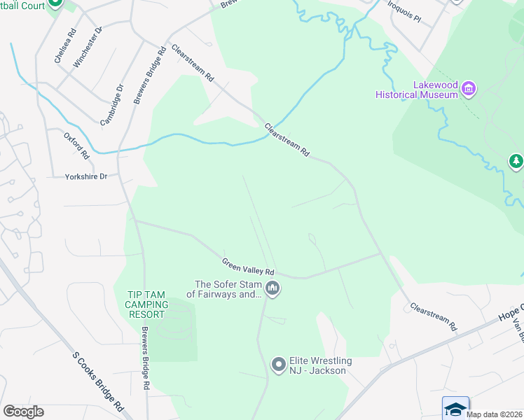 map of restaurants, bars, coffee shops, grocery stores, and more near 403 Glenn Road in Jackson Township