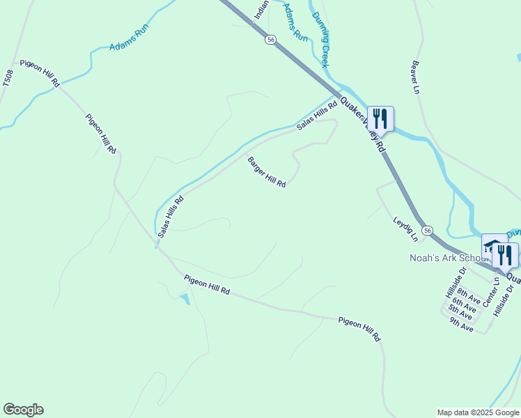 map of restaurants, bars, coffee shops, grocery stores, and more near 209 Swabby Lane in Bedford