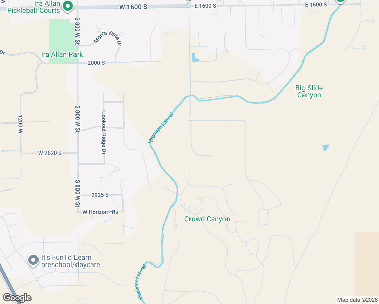 map of restaurants, bars, coffee shops, grocery stores, and more near 2698 South Main Street in Mapleton