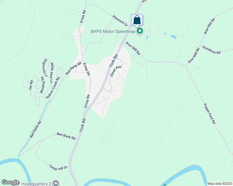 map of restaurants, bars, coffee shops, grocery stores, and more near 133 Conewago Drive in Dover