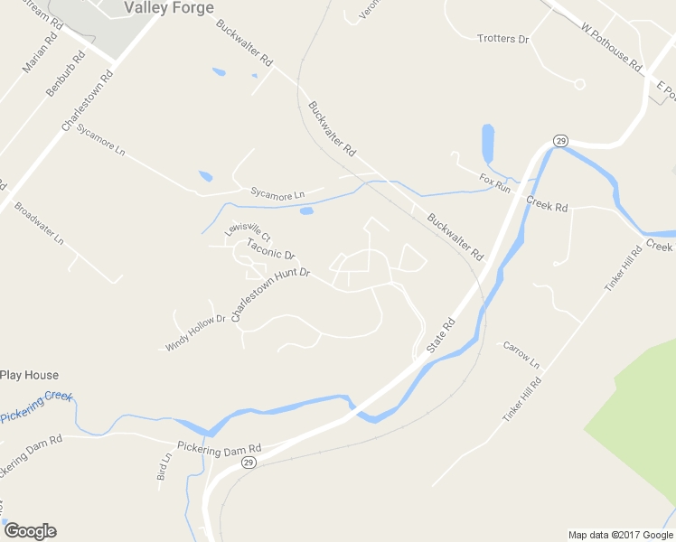 map of restaurants, bars, coffee shops, grocery stores, and more near 199 Fairfax Court in Phoenixville