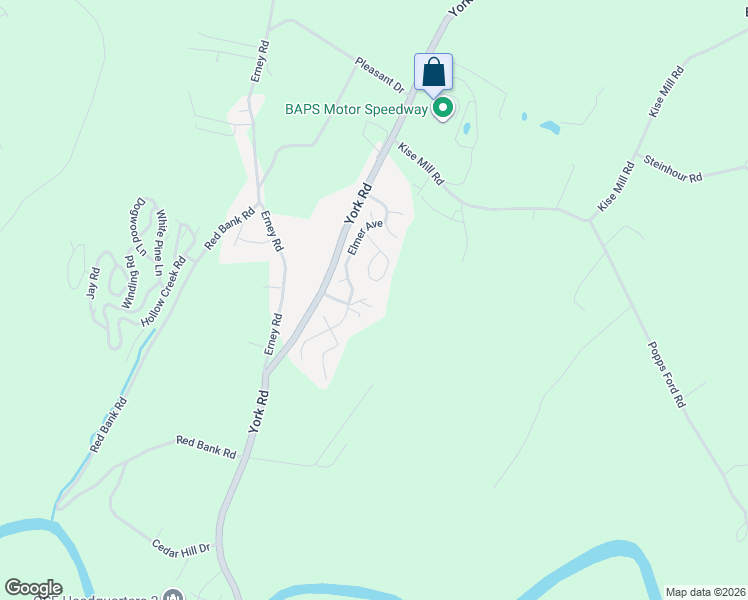 map of restaurants, bars, coffee shops, grocery stores, and more near 800 York Road in Dover