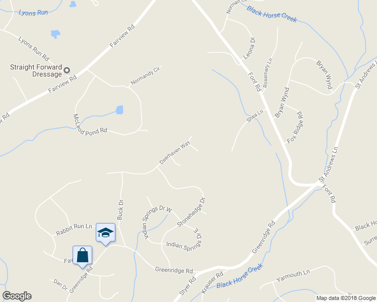 map of restaurants, bars, coffee shops, grocery stores, and more near 502 Foxclove Circle in Glenmoore
