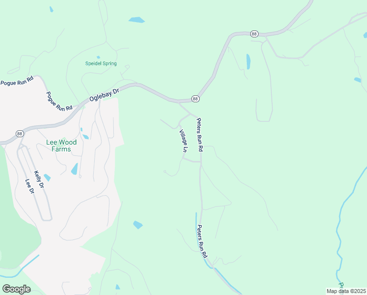 map of restaurants, bars, coffee shops, grocery stores, and more near 190 Village Lane in Wheeling