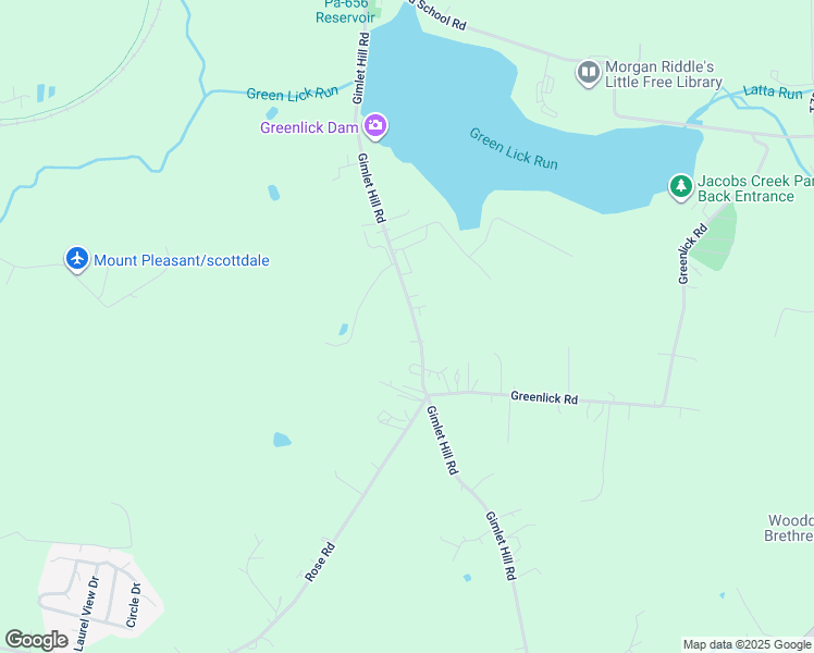 map of restaurants, bars, coffee shops, grocery stores, and more near 380 Gimlet Hill Rd in Mt Pleasant