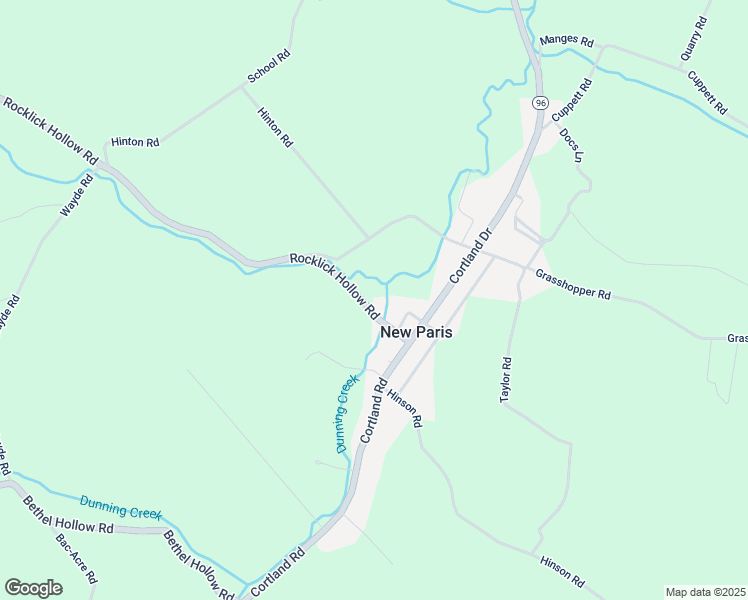 map of restaurants, bars, coffee shops, grocery stores, and more near 2697 Rocklick Hollow Road in New Paris