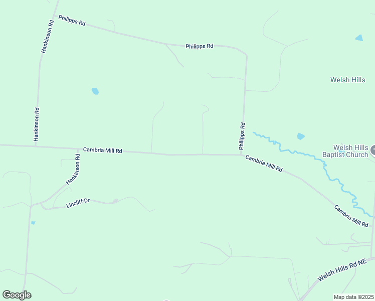 map of restaurants, bars, coffee shops, grocery stores, and more near 2493 Cambria Mill Road in Granville
