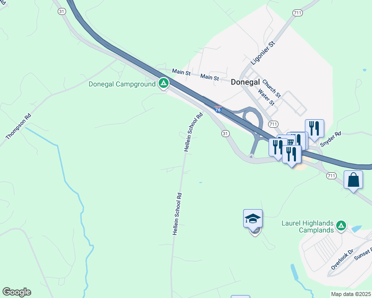 map of restaurants, bars, coffee shops, grocery stores, and more near 362 Hellen School Road in Acme