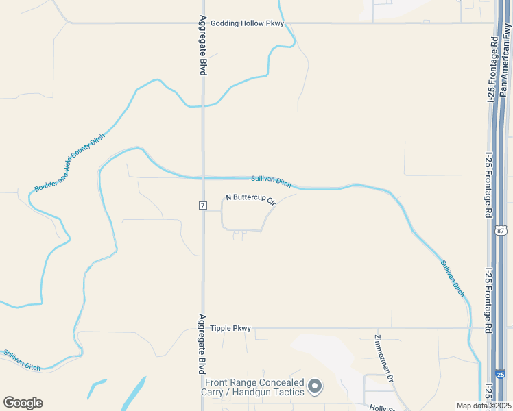 map of restaurants, bars, coffee shops, grocery stores, and more near 3185 North Buttercup Circle in Frederick