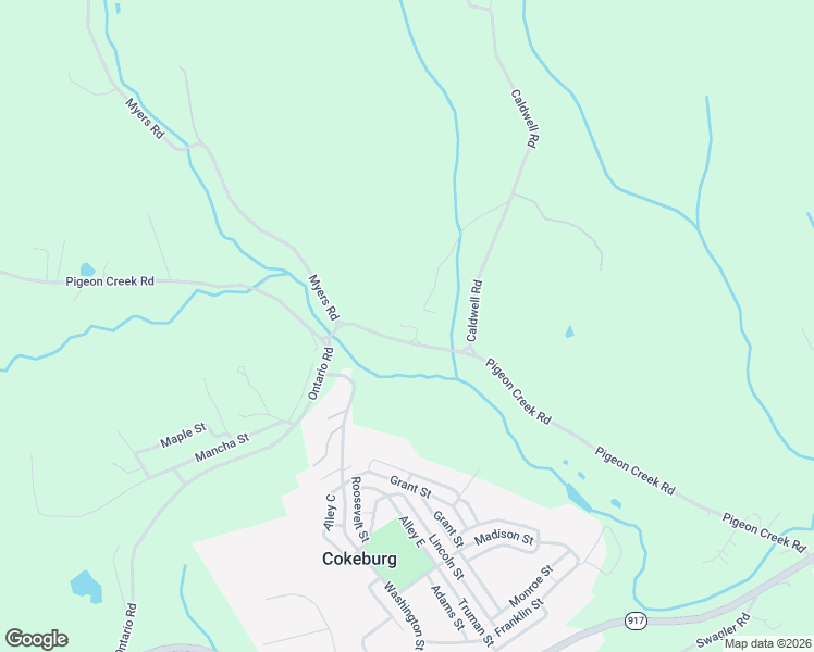 map of restaurants, bars, coffee shops, grocery stores, and more near 188 Pigeon Creek Road in Eighty Four