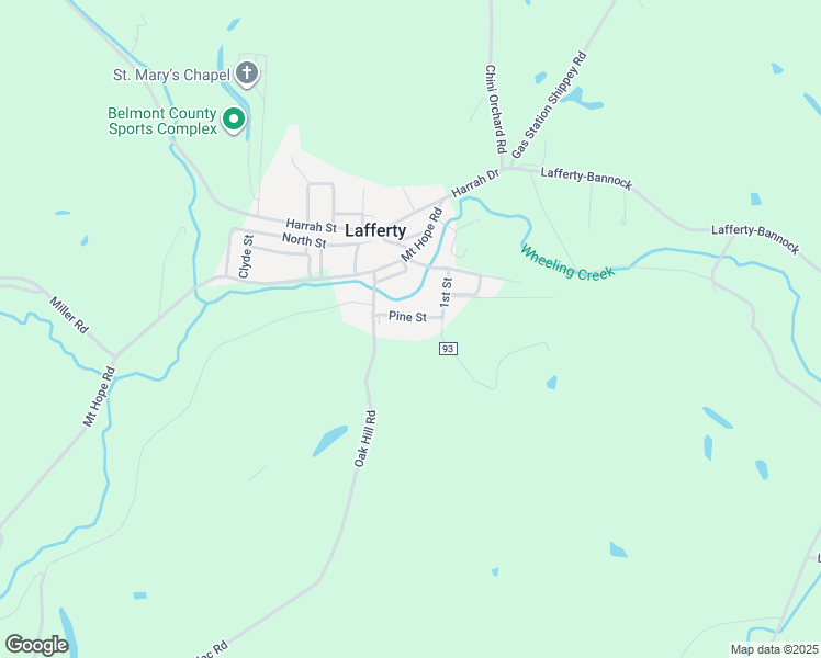 map of restaurants, bars, coffee shops, grocery stores, and more near 43038 Pine Street in Flushing