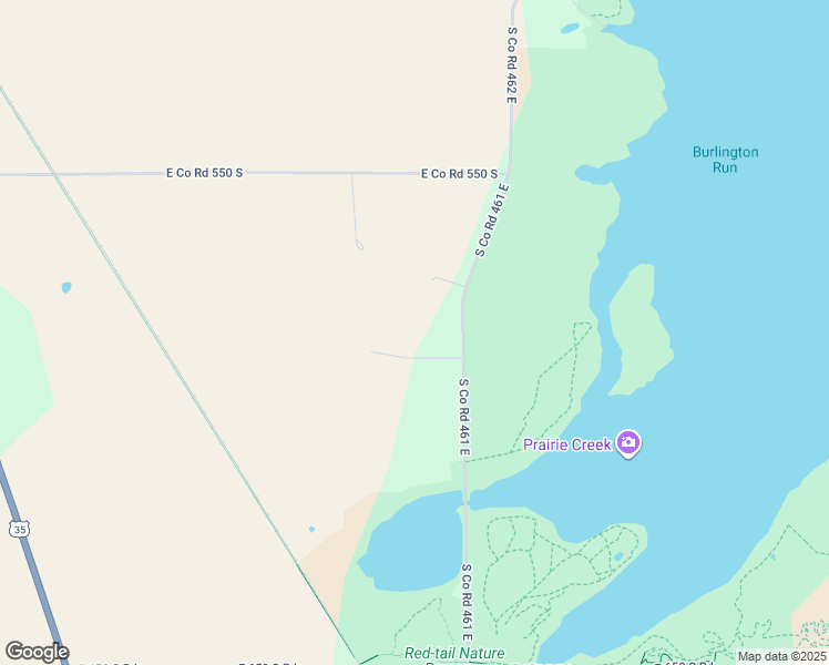 map of restaurants, bars, coffee shops, grocery stores, and more near 9441 South 461 East in Muncie