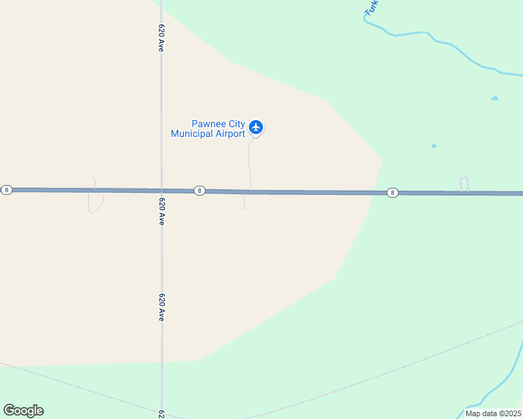 map of restaurants, bars, coffee shops, grocery stores, and more near Highway 8 in Pawnee City