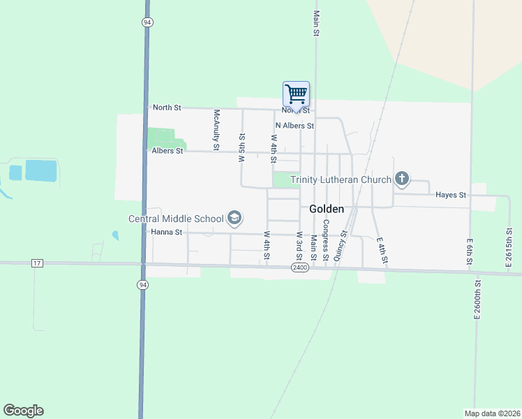map of restaurants, bars, coffee shops, grocery stores, and more near 265 West 4th Street in Golden