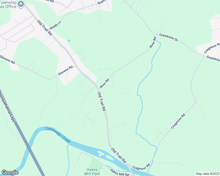 map of restaurants, bars, coffee shops, grocery stores, and more near 1050 River Road in York Haven