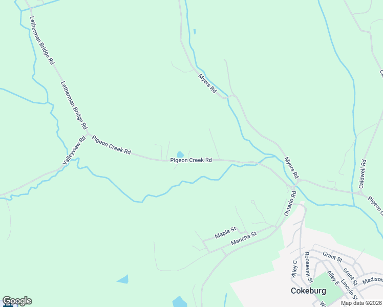 map of restaurants, bars, coffee shops, grocery stores, and more near 340 Pigeon Creek Road in Scenery Hill