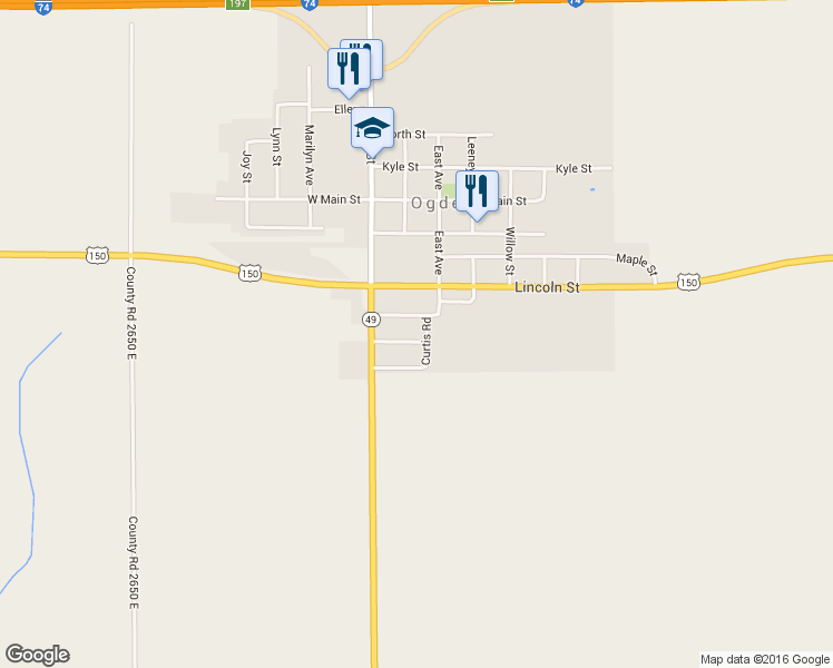 map of restaurants, bars, coffee shops, grocery stores, and more near 105 Helton Avenue in Ogden