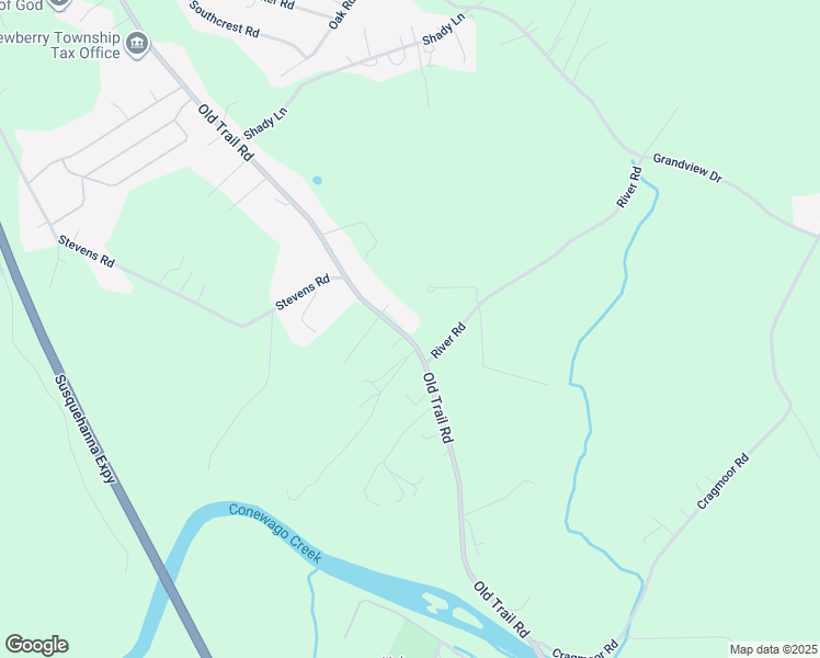 map of restaurants, bars, coffee shops, grocery stores, and more near 3420 Old Trail Road in York Haven