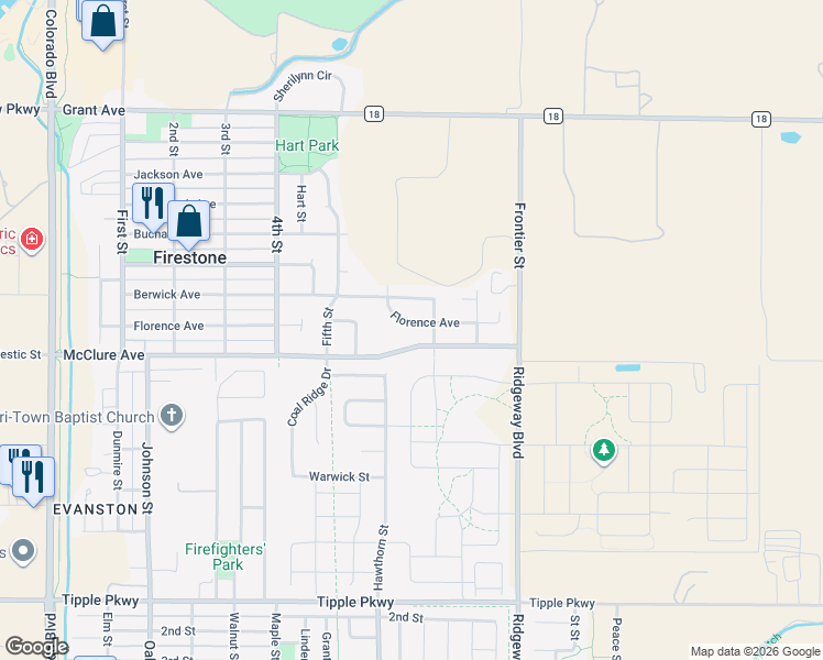 map of restaurants, bars, coffee shops, grocery stores, and more near 651 McClure Avenue in Erie