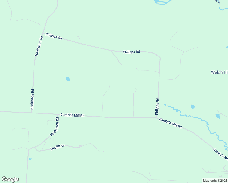 map of restaurants, bars, coffee shops, grocery stores, and more near 2493 Cambria Mill Road in Granville