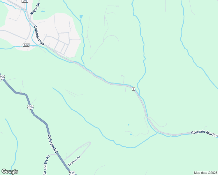 map of restaurants, bars, coffee shops, grocery stores, and more near 55138 Colerain Pike in Martins Ferry